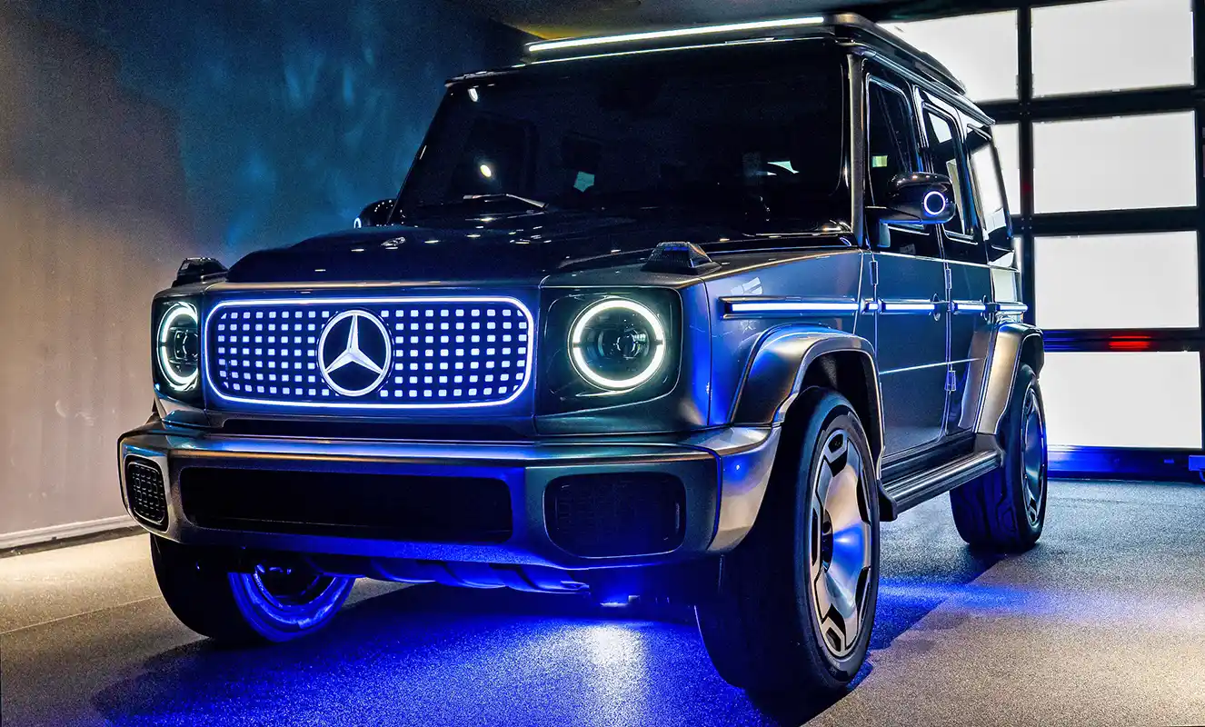 Emirates Motor Company Showcases The New Mercedes-Benz Concept EQG