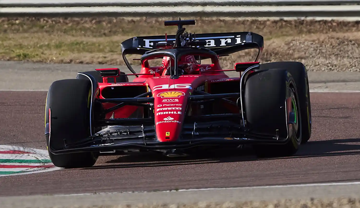 Launch And First Laps For The Ferrari SF-23 At Fiorano