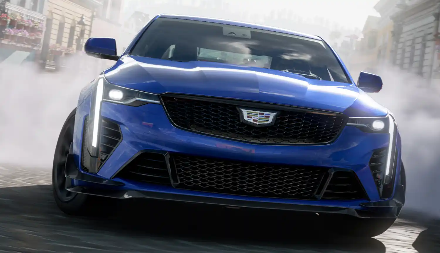 Cadillac CT4-V Blackwing and CT5-V Blackwing Sedans Debut in 'Forza Horizon  5