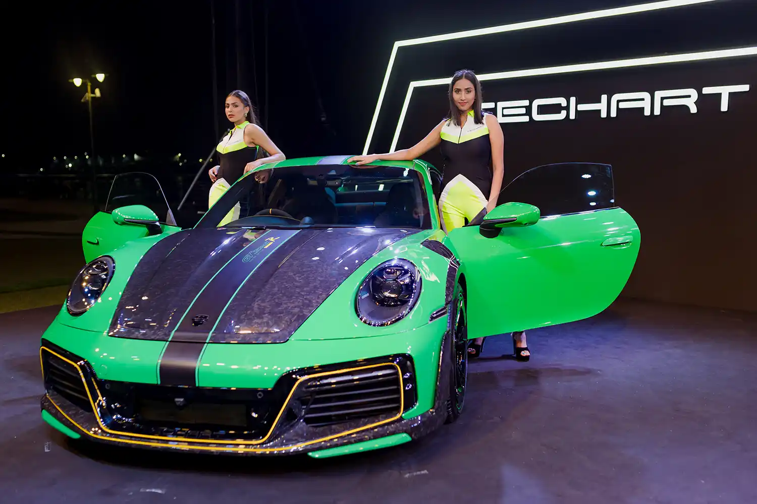 TECHART celebrates GTstreet R customization range for 911 Turbo S in India at exclusive brand event