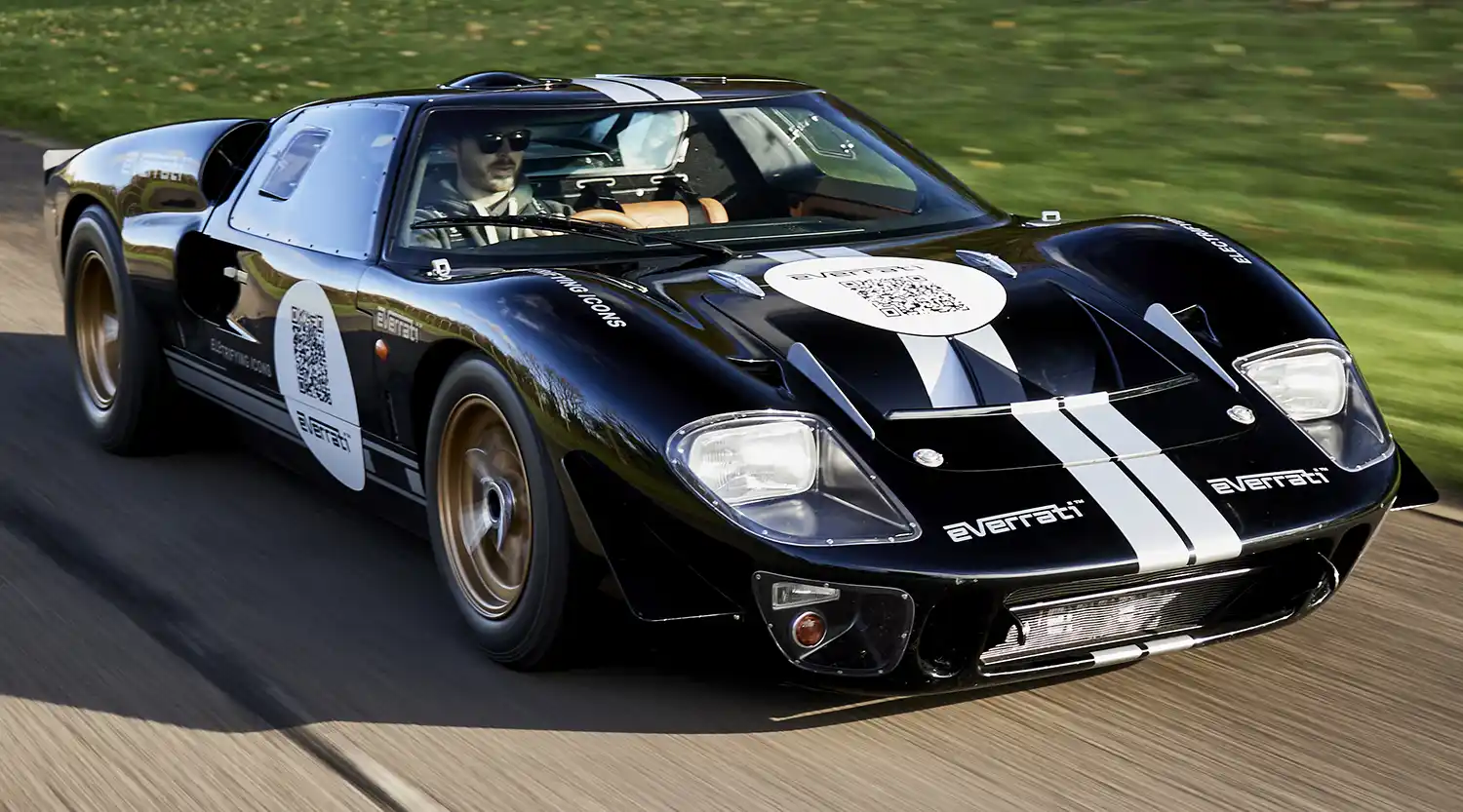 Legendary GT40 goes electric