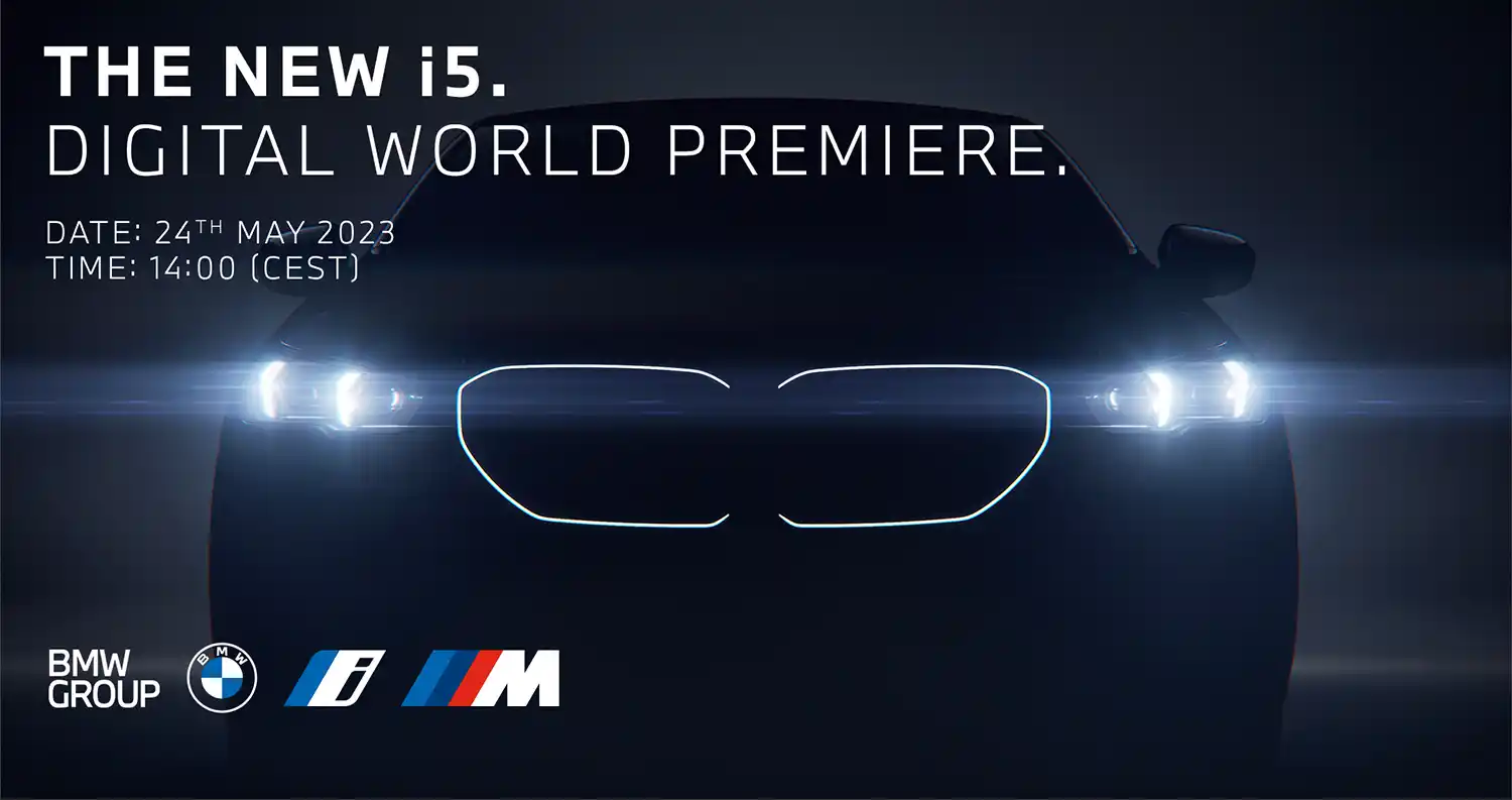 Digital World Premiere Of The New BMW 5 Series Sedan And The New BMW I5